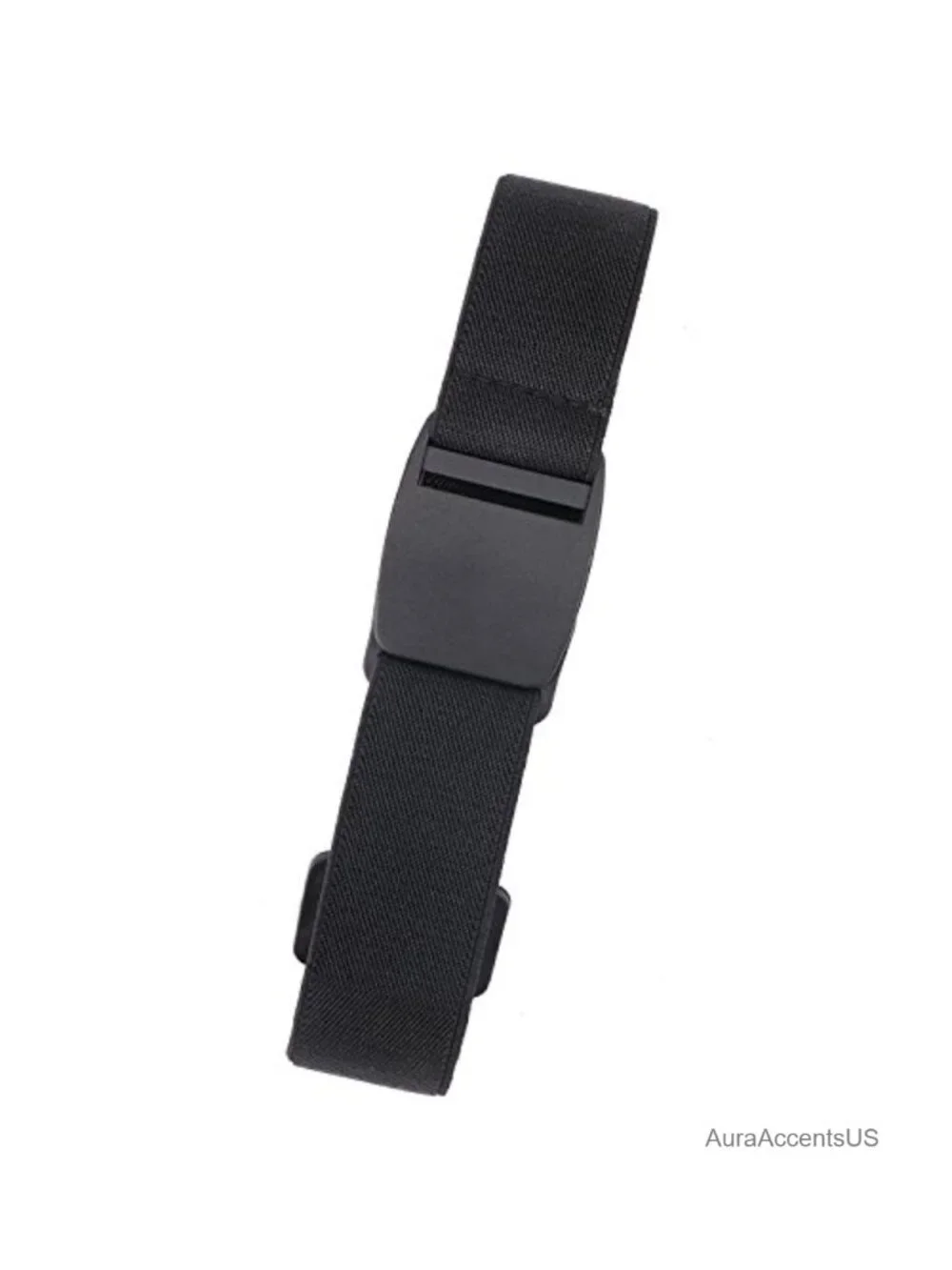 No Show Elastic Stretch Belt Quick Release Flat Plastic Buckle Invisible Web